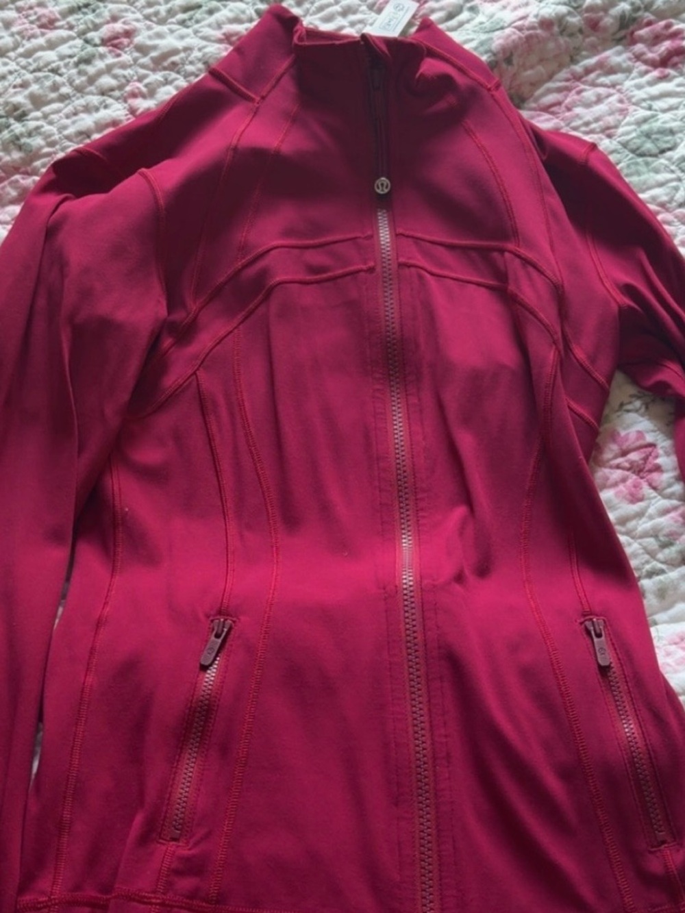 lululemon athletica berry rumble define jacket